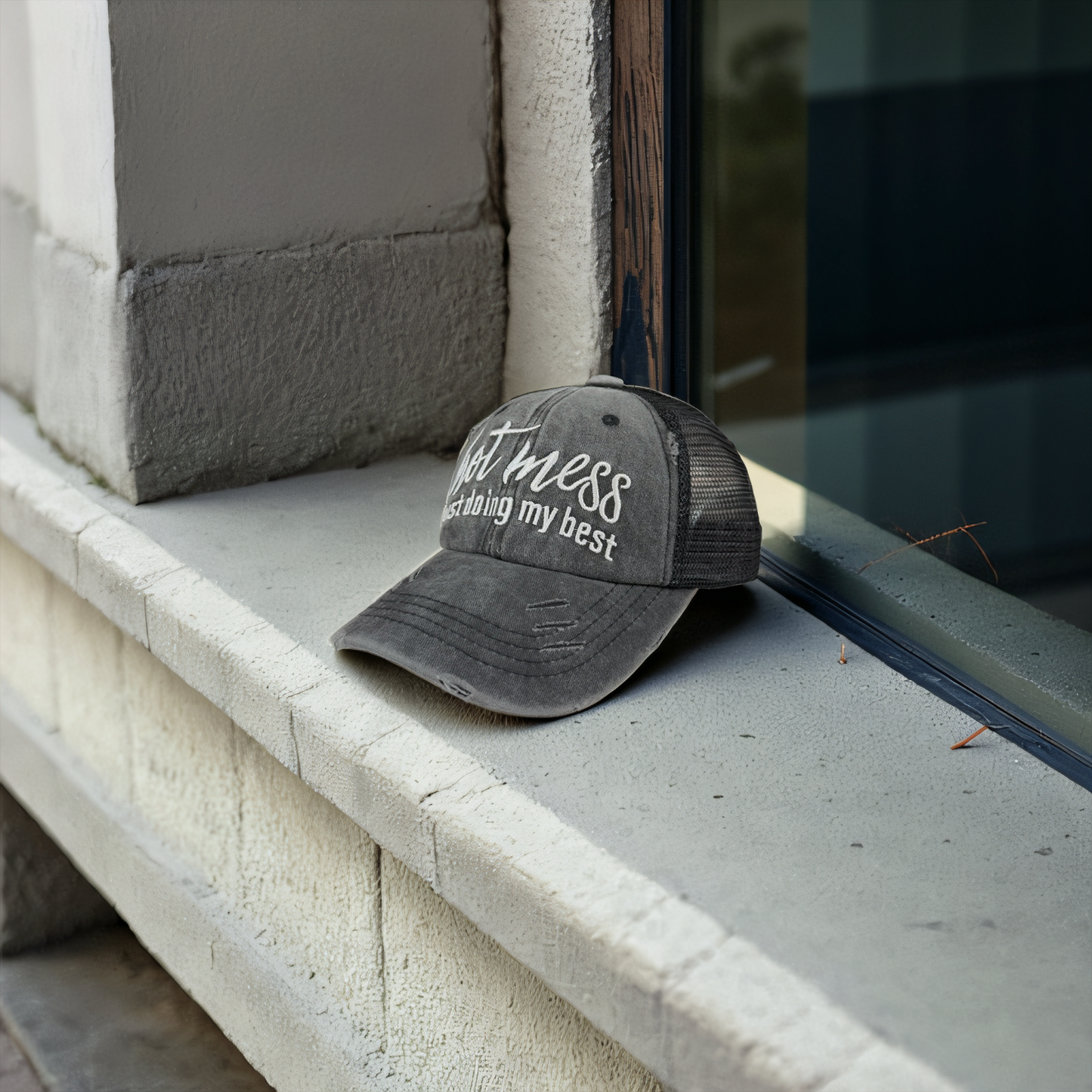 Ponytail Baseball Cap for Women