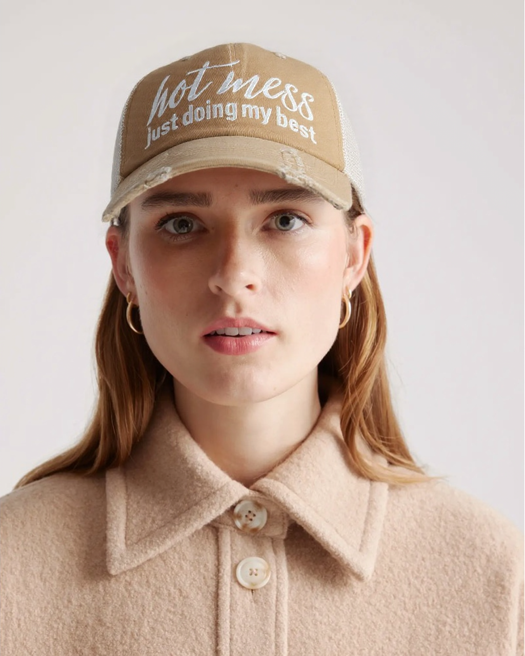 Ponytail Baseball Cap for Women