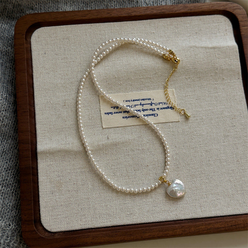 Freshwater Heart-shape Pearl Necklace